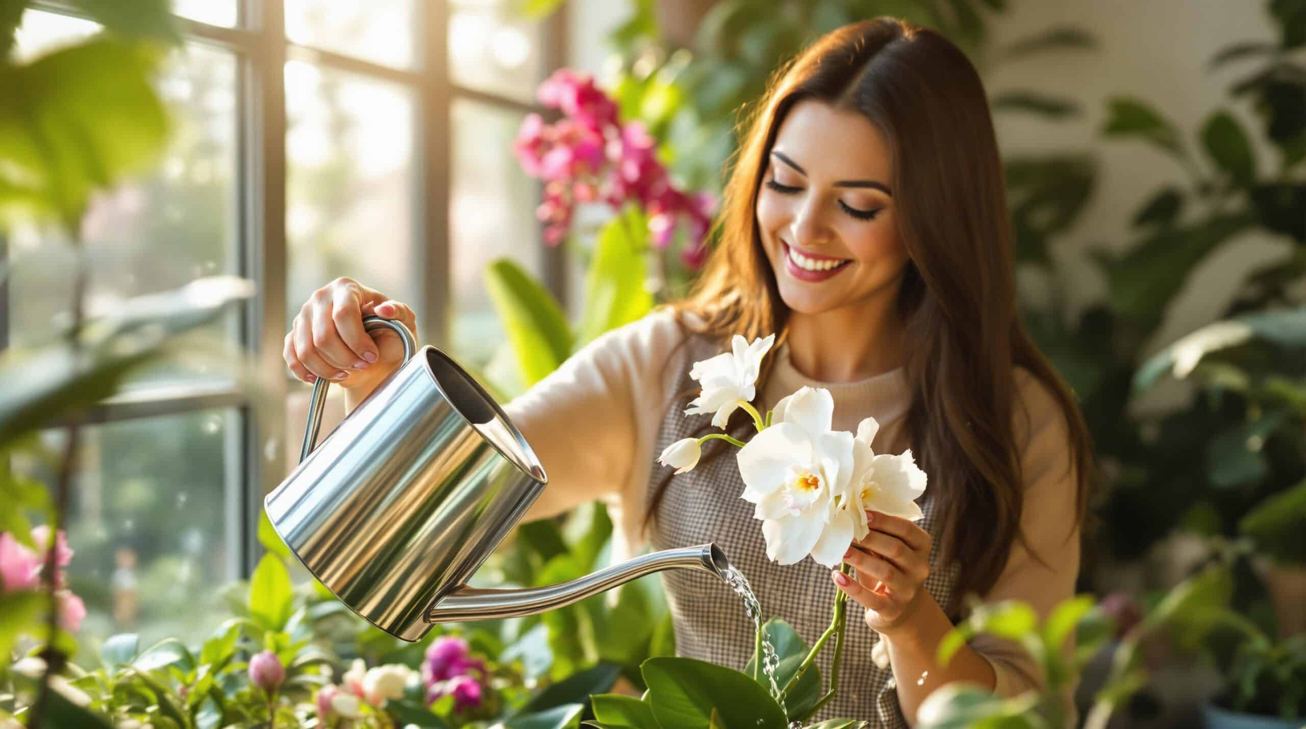 El método infalible de una mujer para regar orquídeas: ¡solo cinco minutos a la semana!