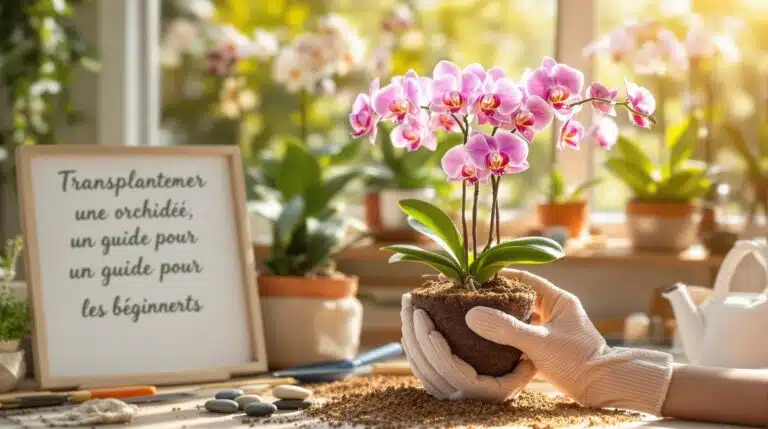 descubre en nuestra guía para principiantes los pasos esenciales para trasplantar una orquídea de manera efectiva. aprende técnicas prácticas y consejos útiles para asegurar el crecimiento y la salud de tus plantas.