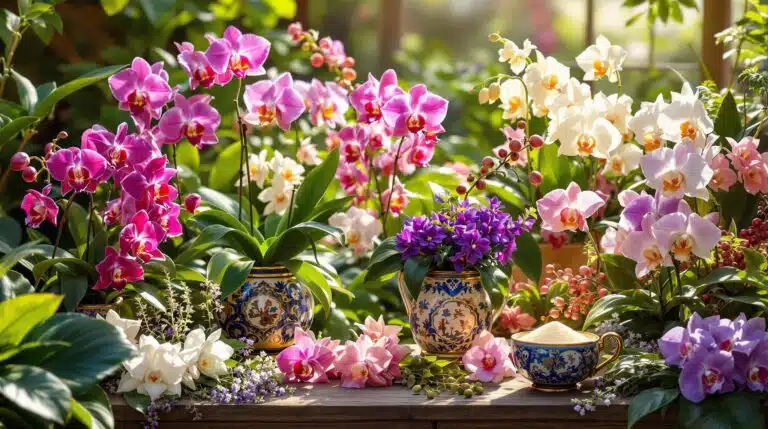 descubre cómo las orquídeas pueden florecer con más fuerza al ser regadas con un ingrediente secreto de repostería. aprende los secretos de jardinería que transformarán tus plantas en verdaderas obras de arte.