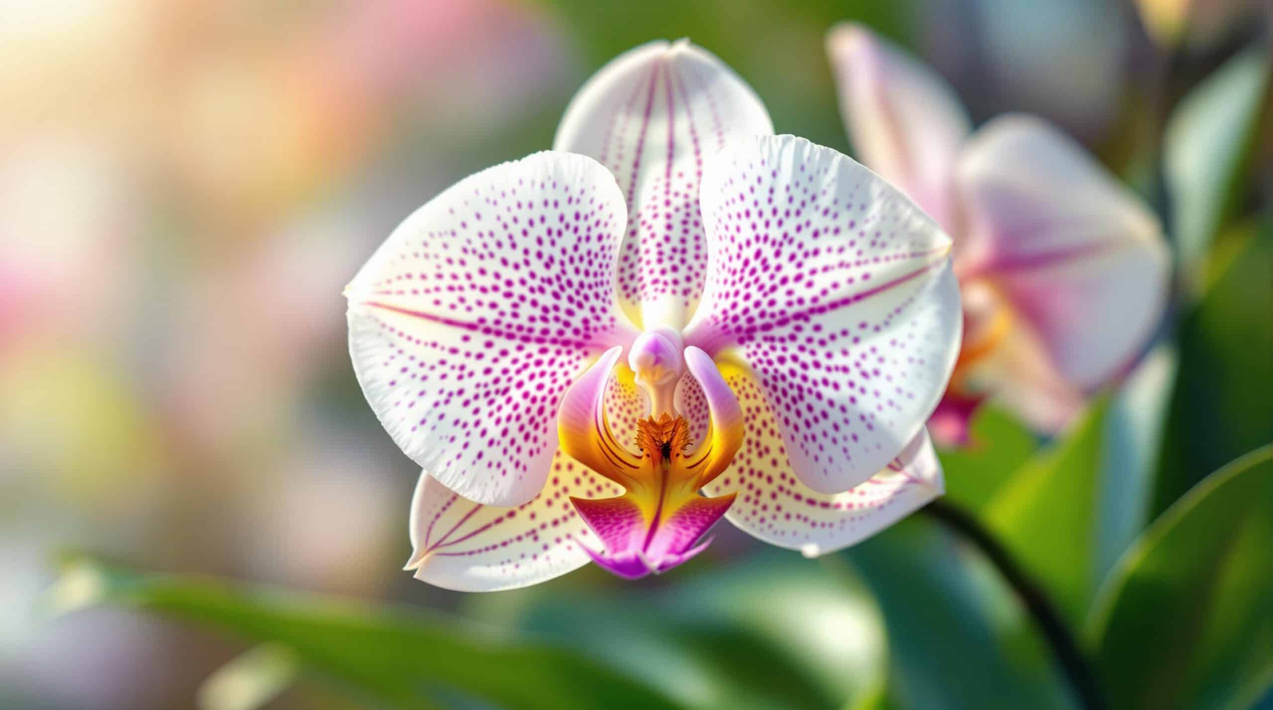 Las orquídeas florecen hermosas con un simple consejo de riego