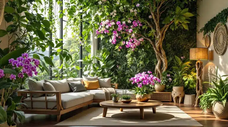 descubre cómo convertir tu hogar en un paraíso tropical lleno de vida y color con orquídeas. aprende tips y trucos para el cuidado de estas hermosas plantas que traerán la esencia de la selva a tu espacio.