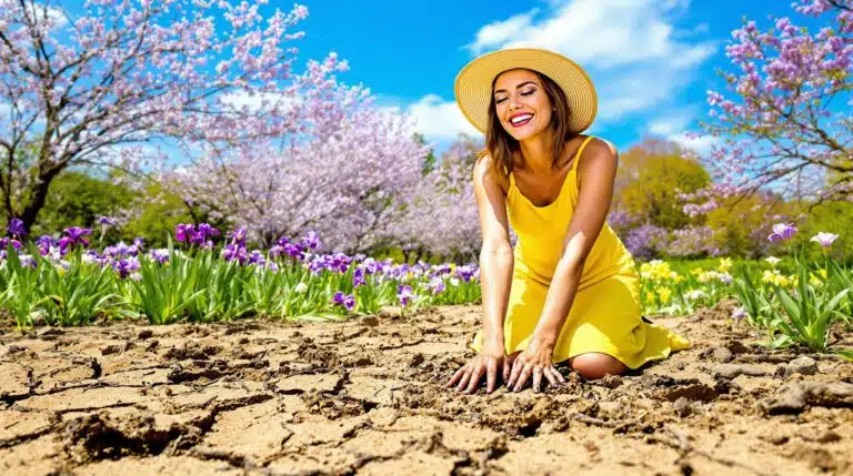 transforma tu suelo seco y duro esta primavera con nuestro sencillo método en solo 2 pasos. aprende cómo revitalizar tu jardín y mejorar la salud de tus plantas para un crecimiento exuberante.