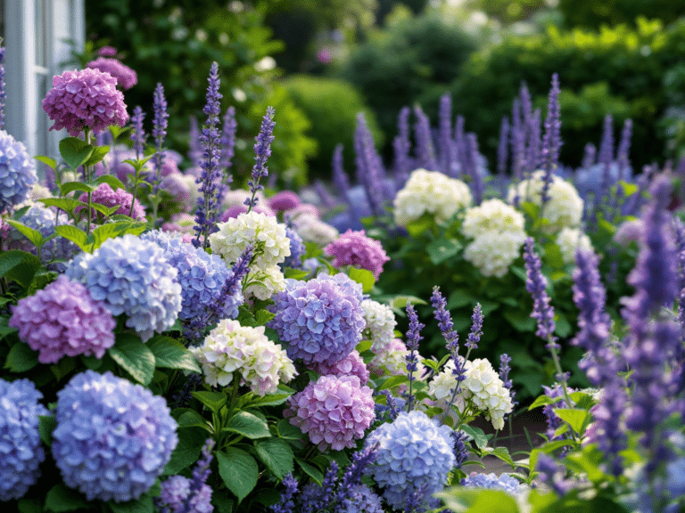 Estas plantas podrían estar matando tus hortensias sin que lo sepas
