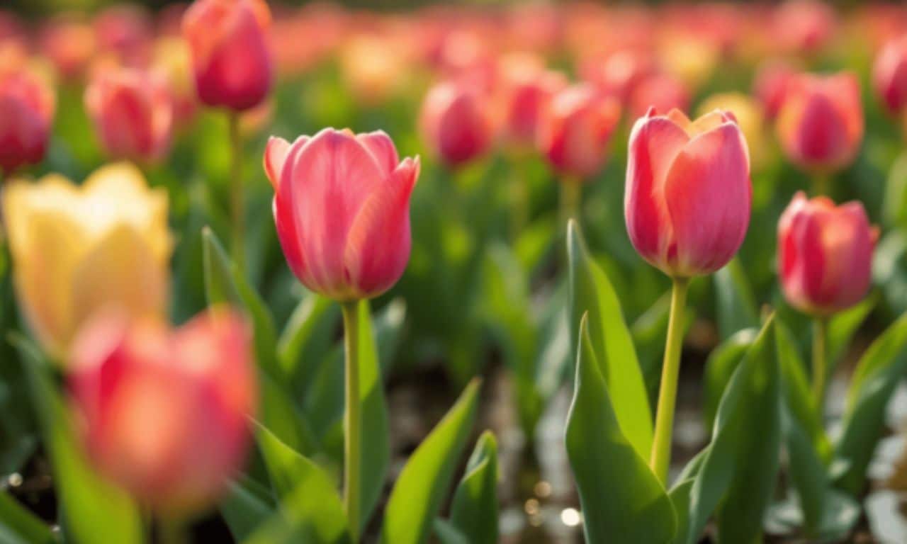 ¿Quieres tulipanes espectaculares? Aprende a cultivarlos en agua y sorpréndete